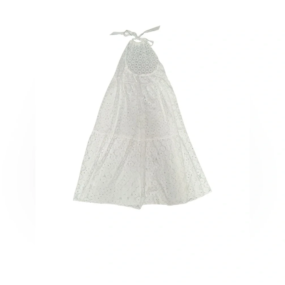 NWT Solid & Striped x REVOLVE Kai white Brule Leaf Eyelet maxi dress size xsmall - Picture 5 of 14